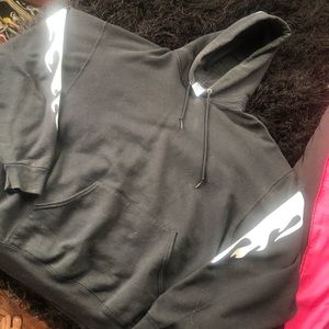 Kyle Jenner flame sleeves hoodie